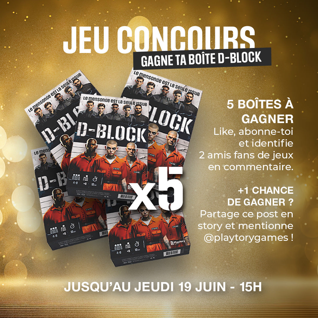 JEU CONCOURS – GAGNE TA BOÎTE D-BLOCK !