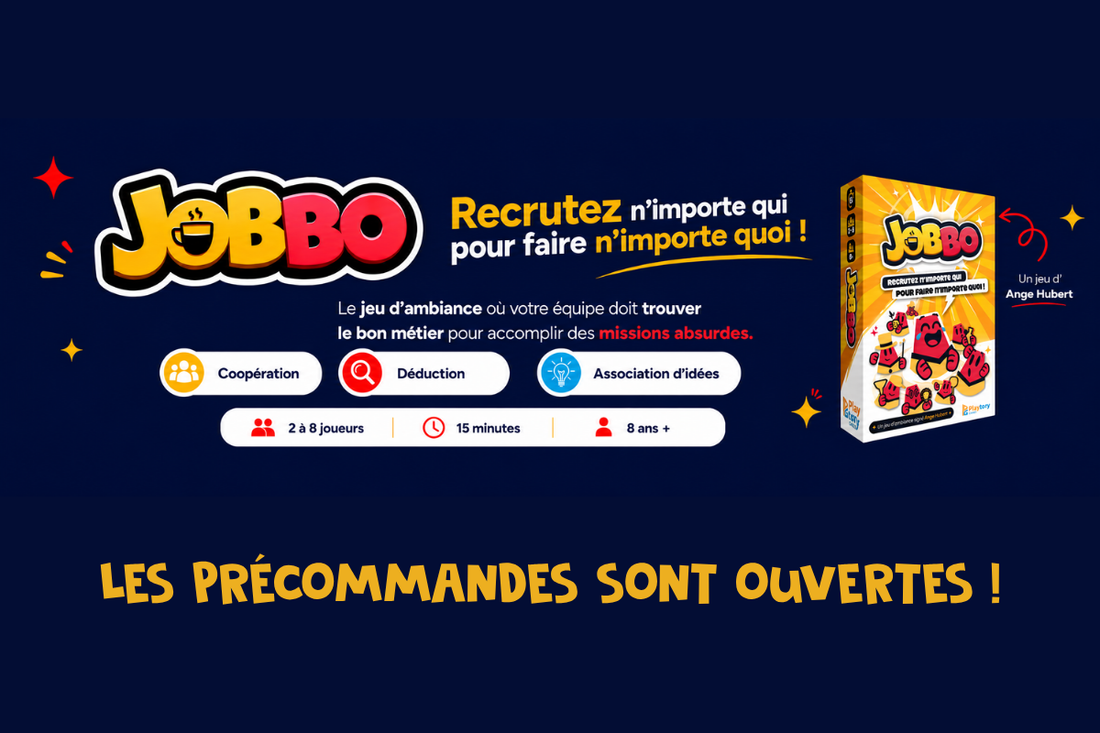 Les précommandes de JOBBO sont officiellement ouvertes !