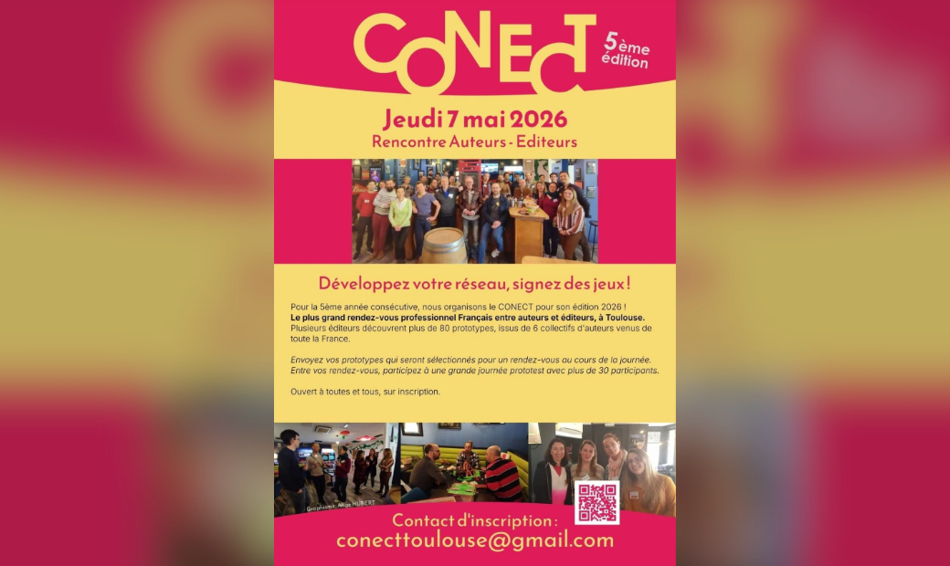 Playtory Games au Conect 2026 à Toulouse : un rendez-vous clé pour l’édition de jeux de société en France - Playtory Games