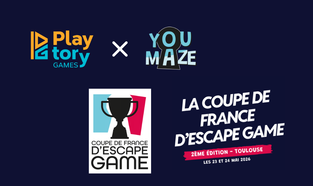Playtory Games partenaire de la Coupe de France d’Escape Game à Toulouse - Playtory Games